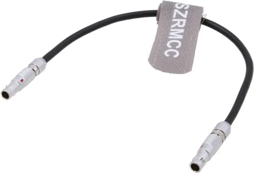 Vista 2 de SZRMCC Teradek RT Latitude MDR 4 pines macho a 4 pines macho Run Stop Control Cable para cámara roja Epic Scarlet