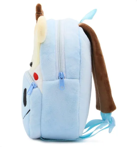 Vista 4 de Niños niño niño preescolar mochila de peluche animal de dibujos animados mochila bebé niños escuela satchel viaje almuerzo bolsas