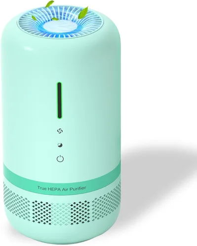 Vista 3 de Purificadores de aire para el hogar, purificador de aire pequeño HEPA para habitaciones de hasta 960 pies cuadrados, purificadores de aire