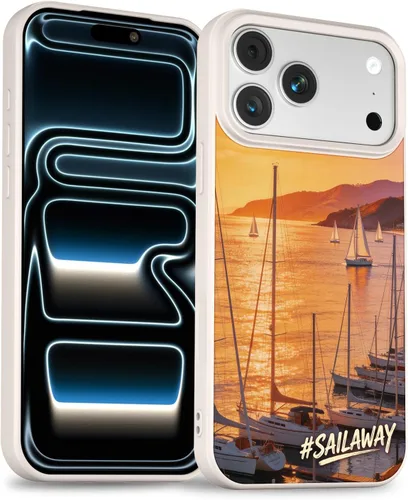 Vista 28 de Funda para iPhone 12 Pro Max (protección contra caídas de grado militar) Funda de teléfono de TPU a prueba de golpes, medusa-12PM Azul