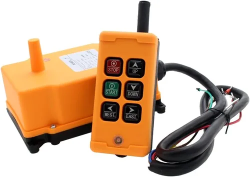 Vista 13 de Interruptor de botón inalámbrico con control remoto industrial de 4 teclas (AC/DC12-24V)