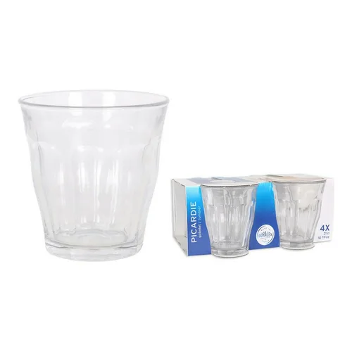 Vista 2 de Set de Vasos Duralex DXT01213 Cristal 310 ml Transparente 4 Piezas (4 Unidades)
