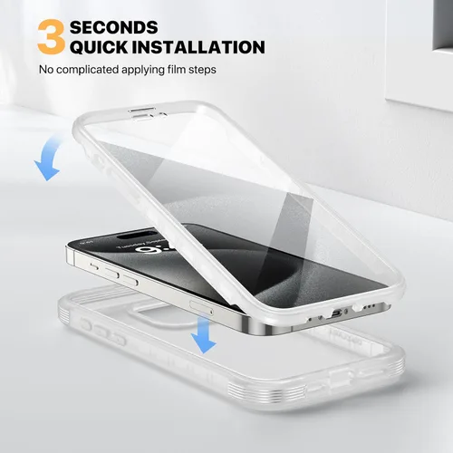 Vista 75 de DIACLARA - Funda transparente compatible con iPhone XR 6.1 pulgadas 2018