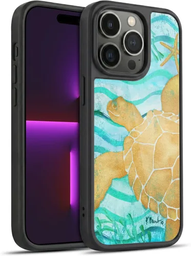 Vista 144 de Head Case Designs Officially Licensed Paul Brent Agate Mermaid Coastal Gel Armor Case [Military Grade Drop Protection] Compatible with Apple iPhone