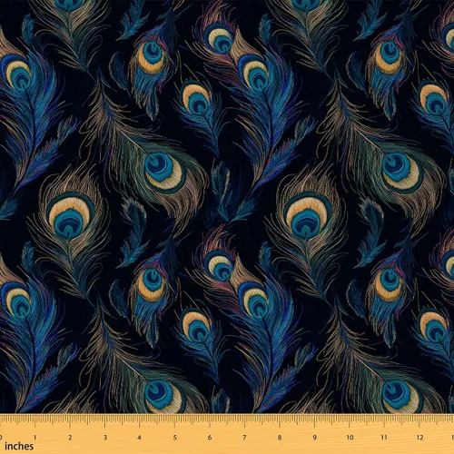 Vista 24 de Castle Fairy - Tela con estampado de rayas de piel de animal, Zebra, Cebra, Serpiente, Tigre, DIY, manualidades, estilo retro, decorativa