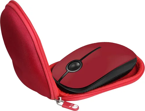 Vista 7 de Hermitshell Estuche rígido de viaje para Vssoplor/Jelly Comb 2.4G Slim Wireless Mouse (solo caja)