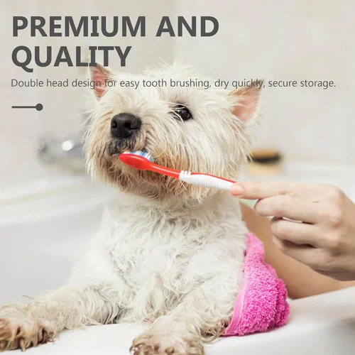 Vista 6 de Cepillos de dientes para mascotas para gatos y perros, 2