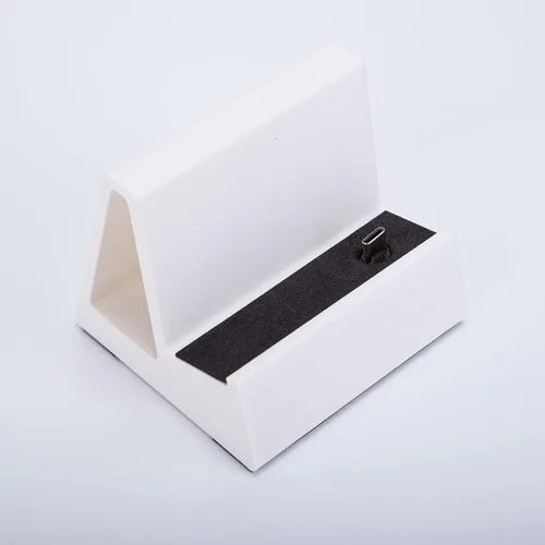 Vista 5 de Miyoo Mini Plus Soporte de carga 3D Impreso Muelle magnético (blanco)