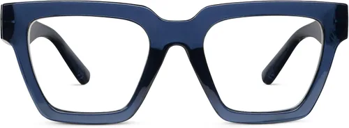 Vista 6 de Oprah's Favorite Things Take a Bow - Gafas de lectura cuadradas de gran tamaño con bloqueo de luz azul