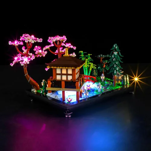 Vista 35 de Kit de iluminación LED Briksmax para árbol bonsái – Compatible con el modelo de bloques de construcción Lego 10281 – no incluye el set de Lego