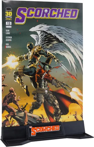 Vista 6 de McFarlane Toys - Spawn Page Punchers 2pk Freak and Mandarin Spawn Figuras de acción de 3 pulgadas con cómic