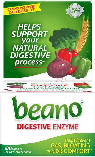 Vista 11 de Beano Suplemento dietético de enzimas alimenticias, 30 tabletas (paquete de 1)