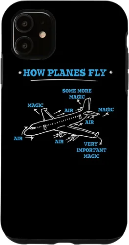 Vista 8 de Regalo de avión para pilotos y nerds de aviación - Funda Wie para iPhone 17