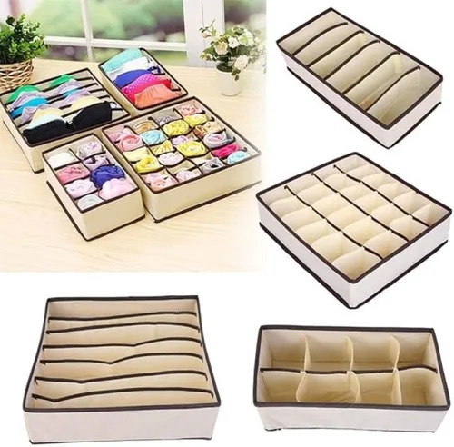 Vista 4 de SET X4 ORGANIZADORES PREMIUM PARA ROPA