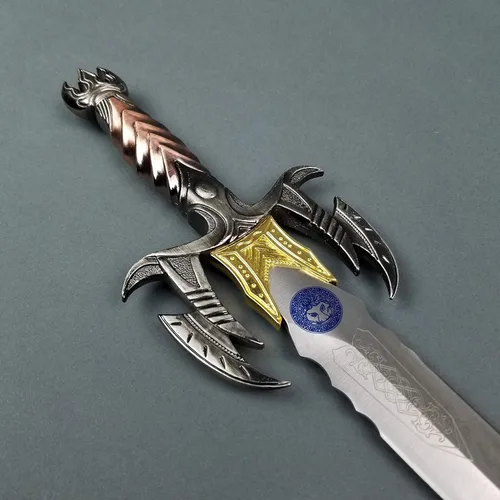 Vista 8 de Espada corta Fantasy Darkness de 17 y 10 pulgadas. Espada corta de hoja fija. Para colecciones, regalos