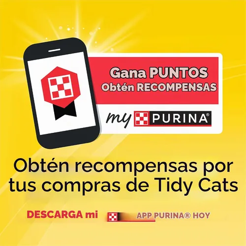 Vista 7 de Purina Tidy Cats arcilla higiénica para gatos, Rendimiento 24/7