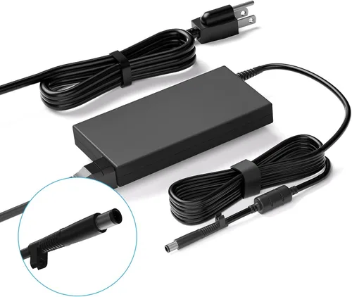 Vista 8 de VHBW Adaptador de corriente de repuesto para HP 120 W compatible con HP USB-C Dock G5 L41856-001 TPN-LA18 5TW13AA Envy 15 17 Series Omen 15-5000