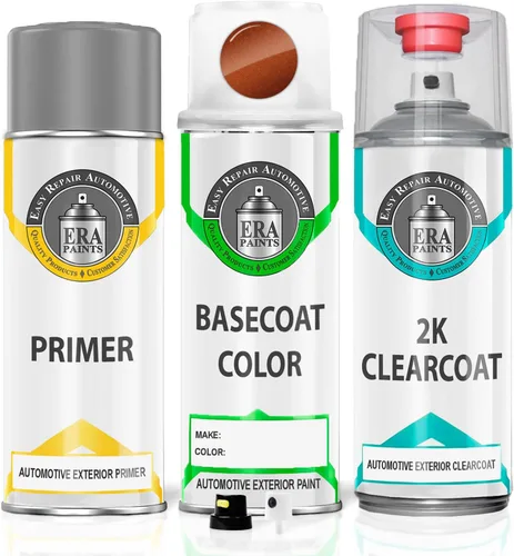 Vista 14 de ERA Paints PEC/VEC - Sinamon Stick Metallic para DODGE Exact Match Automotive Touch Up Paint Spray - Kit esencial 2K