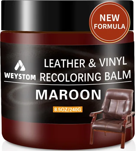 Vista 10 de Bálsamo de recoloración de cuero, kit de reparación de cuero beige para muebles, tinte de cuero y pintura para recolorear, restaurar y reparar cuero