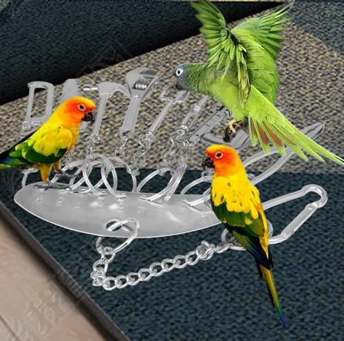 Vista 6 de Bird Toys for Parrots, Chew & Foraging Toys for Small/Medium Birds