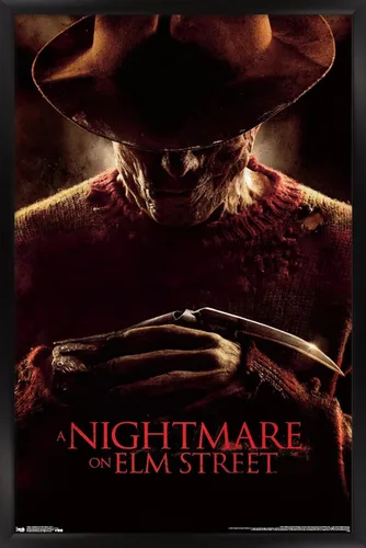 Vista 9 de Trends International A Nightmare on Elm Street - 2010 Wall Poster, 22.4L x 14.7W, Barnwood Framed Version