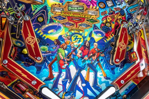Vista 14 de Stern Pinball Foo Fighters con Insider Connected, Premium Edition Arcade Pinball Machine