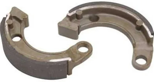Vista 2 de EBC Brakes 304G - Zapata de freno ranurada con agua, color plateado, talla única