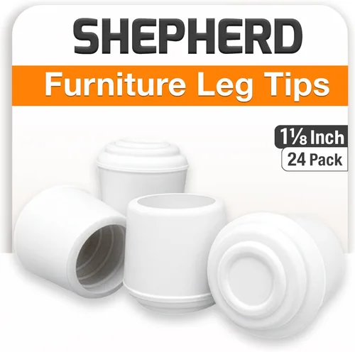 Vista 21 de Shepherd Hardware - Puntas de goma para patas, Negro, 9226