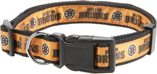 Vista 22 de Collar Pets First NHL para perros y gatos. ¡Ajustable, lindo y elegante! ¡El collar definitivo para fanáticos del hockey! Pittsburgh Penguins