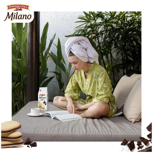 Vista 5 de Pepperidge Farm Milano - Galletas de chocolate oscuro, bolsa de 6 onzas (15 galletas)