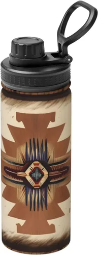 Vista 13 de Black Guitar Insulated Stainless Steel Kettle Print Funny Water Bottle Insulated Ideal for Sports and Travel