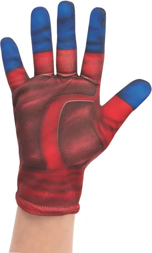Vista 3 de Rubies - Guantes de disfraz para adulto diseño de capitán Marvel Hero