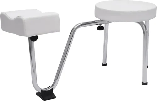 Vista 10 de Reposapiés de pedicura, taburete de pedicura, manicura, altura y distancia, reposapiés ajustable para tecnología de uñas, pedicura, equipo de uñas