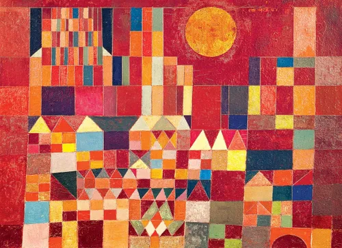 Vista 2 de EuroGraphics Paul Klee Castillo y Sol Puzzle (1000 piezas) (6000-0836)