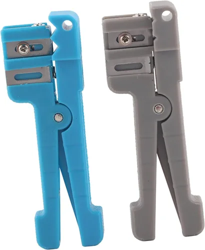 Vista 4 de Pelacables de fibra óptica para pelar cables coaxiales, herramienta cortadora de cables 45-163 + 45-162