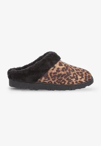 Vista 4 de Comfortview Pantuflas tipo zueco The Andy de ancho ancho para mujer