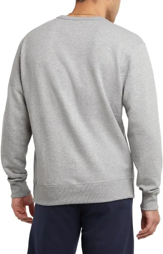 Vista 7 de Champion Sudadera de forro polar de peso medio con cuello redondo para hombre (regular o grande y alto)