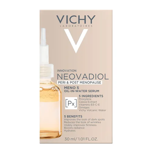 Vista 7 de Vichy Suero de neovadiol para peri y posmenopausia, suero antienvejecimiento para reducir arrugas y manchas oscuras, probado por dermatólogos