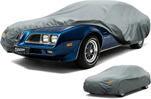 Vista 181 de Kayme Funda de Coche de Servicio Pesado Impermeable para Todo Tipo de Clima, Ajuste Personalizado para Tesla Model S, Cubierta Exterior Completa