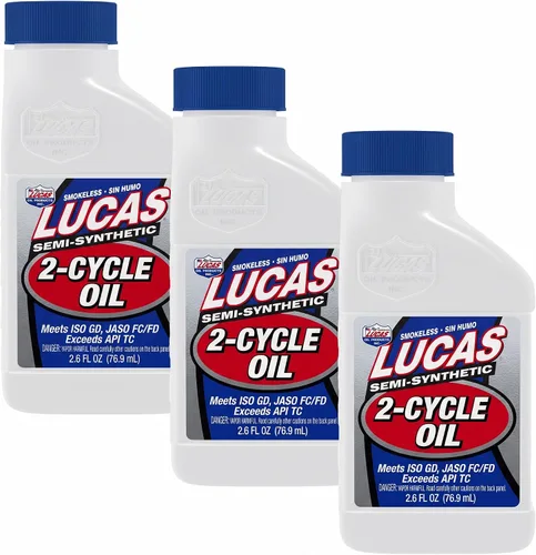 Vista 6 de Aceite semisintético de 2 ciclos, de la marca Lucas Oil