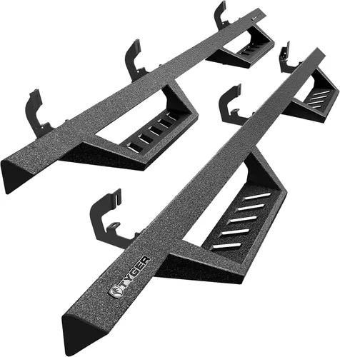 Vista 11 de Tyger Auto LanderX - Estribos laterales compatibles con Chevy Silverado GMC Sierra 1500 2019-2026; 2020-2026 2500 3500HD Cabina doble