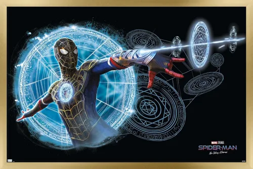 Vista 13 de Trends International Marvel Spider-Man: No Way Home - Póster mágico de pared, 14.725 x 22.375 pulgadas, versión premium sin marco