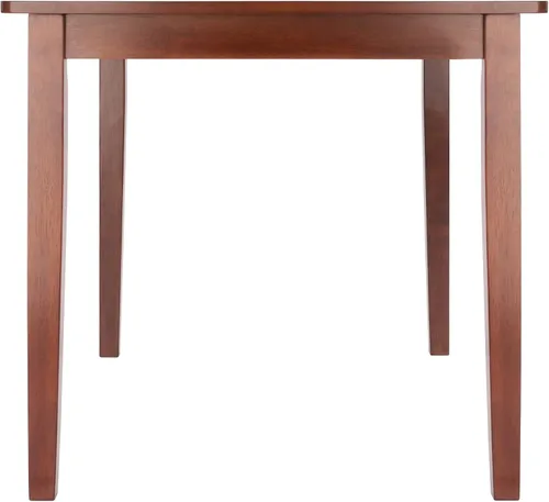 Vista 14 de Winsome Darren Mesa de comedor extensible, para comedor, 29 pulgadas, nogal
