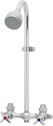 Vista 3 de SPEAKMAN SC-1220-1-AF Commander - Ducha industrial expuesta con asas cruzadas, cromo pulido