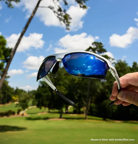 Vista 6 de Lentes de sol deportivos intensos para hombres y mujeres ideales para golf correr y tenis Lentes ventilados que evitan el empañamiento