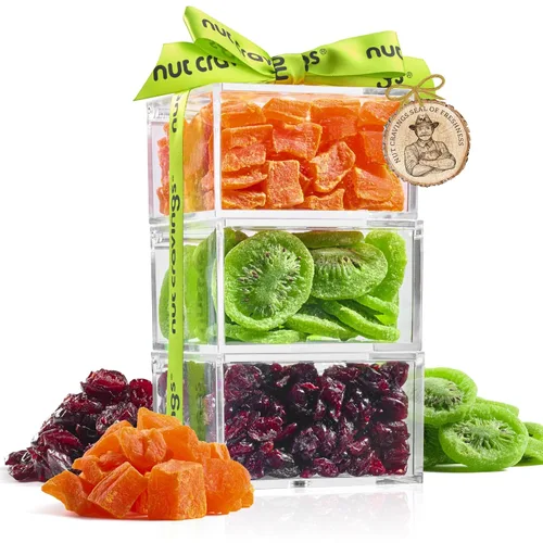 Vista 21 de NUT CRAVINGS - Cesta de regalo de frutas secas y nueces mixtas