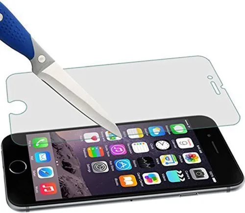 Vista 4 de [3-Pack] Protector de visualización de vidrio templado Mr Shield para iPhone 6/iPhone 6s