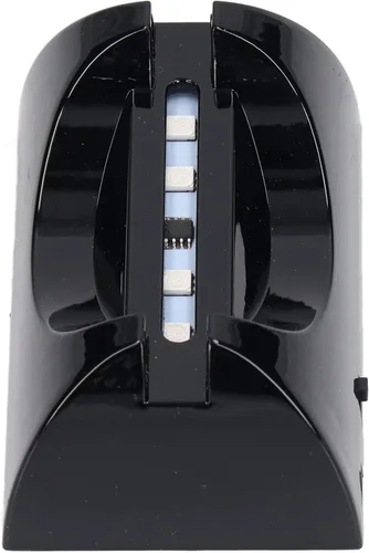 Vista 8 de Base de soporte de luz LED, base de pantalla de luces LED rectangulares, 4 cuentas de lámpara LED para pantalla de cristal, pedestal de arte