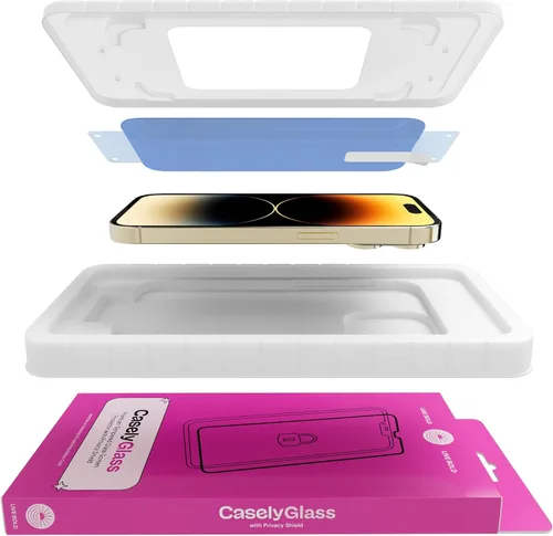Vista 14 de Casely Protector de pantalla de vidrio templado para iPhone 11 Pro Max/iPhone XS Max