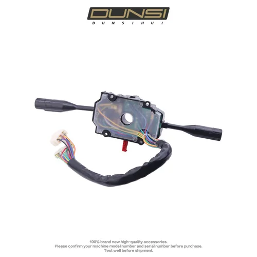 Vista 2 de DUNSIHUI 37400-83410 Interruptor de combinación LHD Interruptor intermitente para Samurai 1985 1986 1987 1988 1989 1990 1991 1992 1993 1994 1995